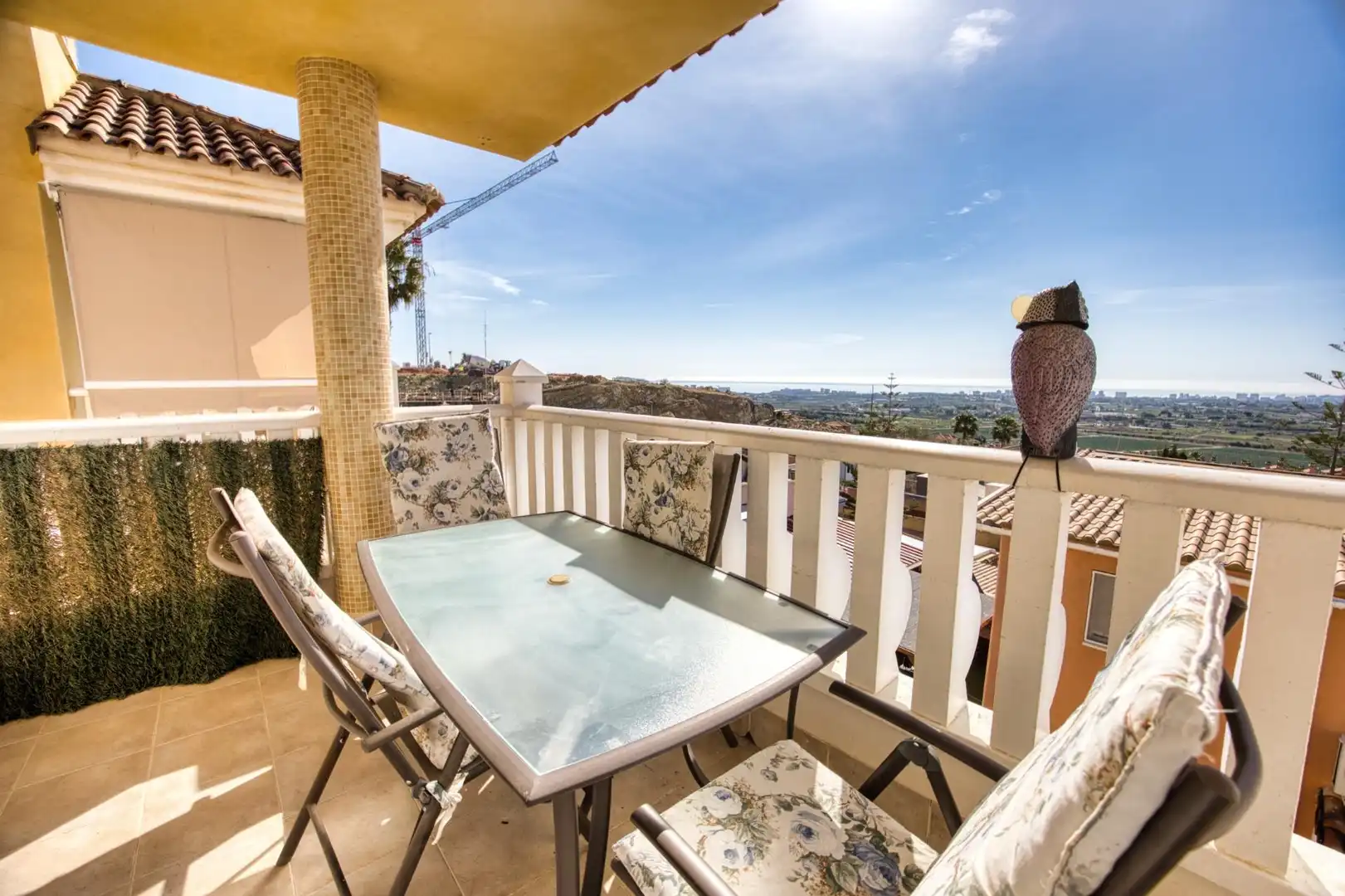 Terraza de Casa adosada en venta en Mutxamel con Aire acondicionado, Jardín privado y Terraza