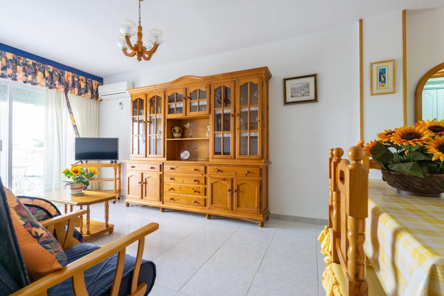 Living room of Apartment for sale in Santa Pola  with Air Conditioner, Terrace and Swimming Pool