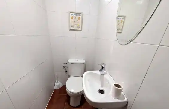 Baño de Casa o chalet para compartir en Linares con Aire acondicionado, Terraza y Amueblado