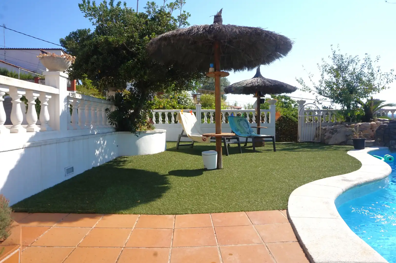 Terrassa de Casa o xalet en venda en Fogars de la Selva amb Calefacció, Jardí privat i Terrassa