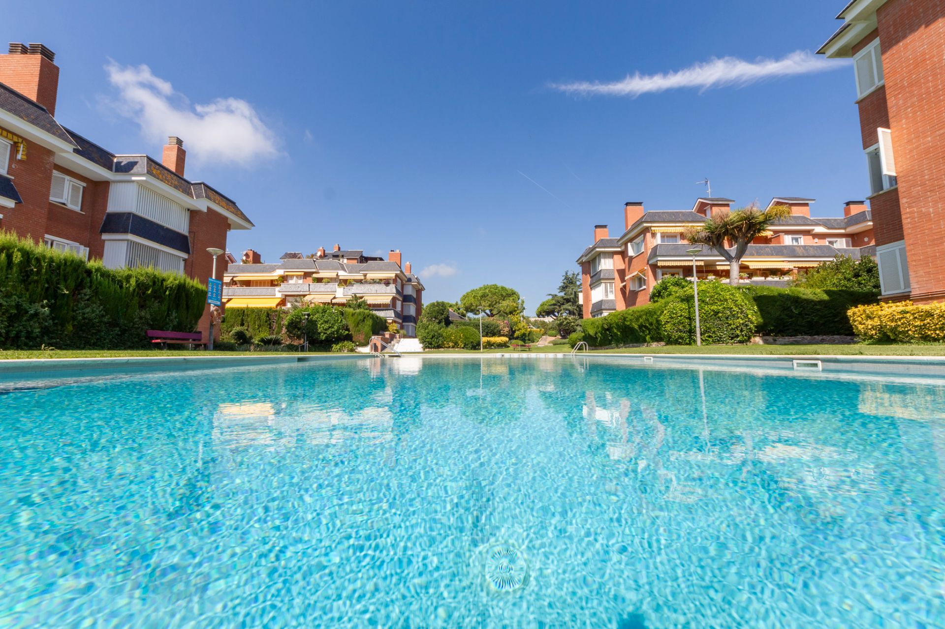 Piscina de Pis en venda en Sant Andreu de Llavaneres amb Calefacció, Jardí privat i Terrassa