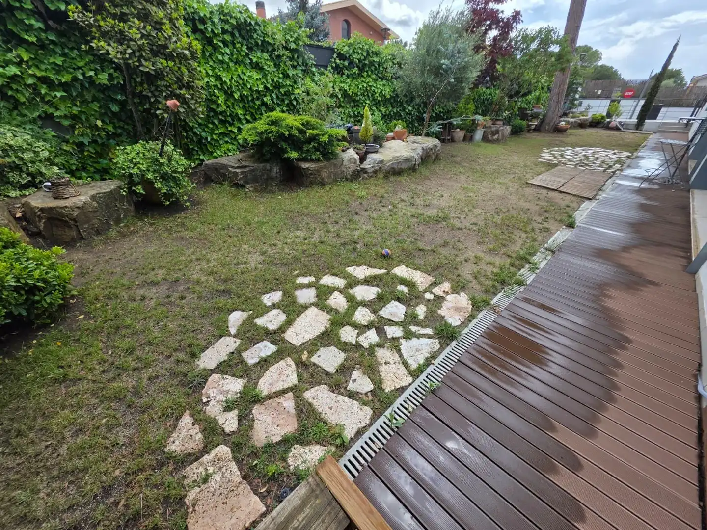 Jardí de Casa o xalet en venda en Castellolí amb Calefacció, Jardí privat i Terrassa