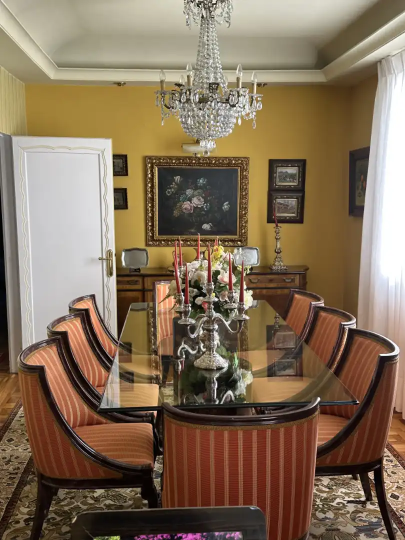 Esszimmer von Maisonette zum Verkauf in Oviedo  mit Heizung und Parkett