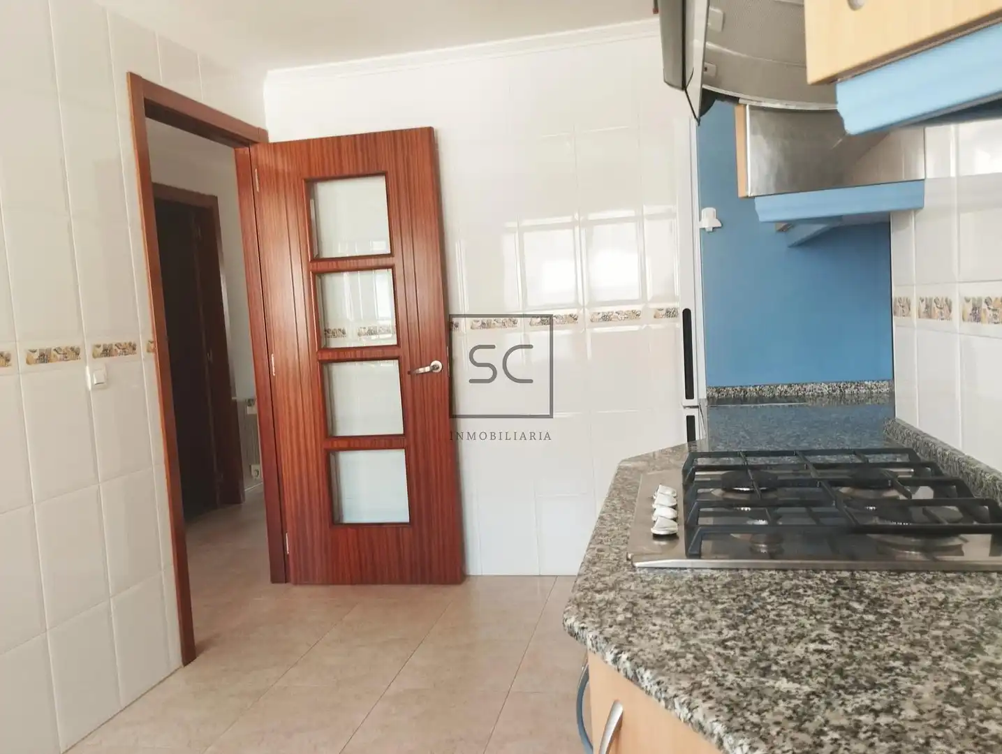 Küche von Wohnung zur Miete in Narón mit Heizung und Balkon
