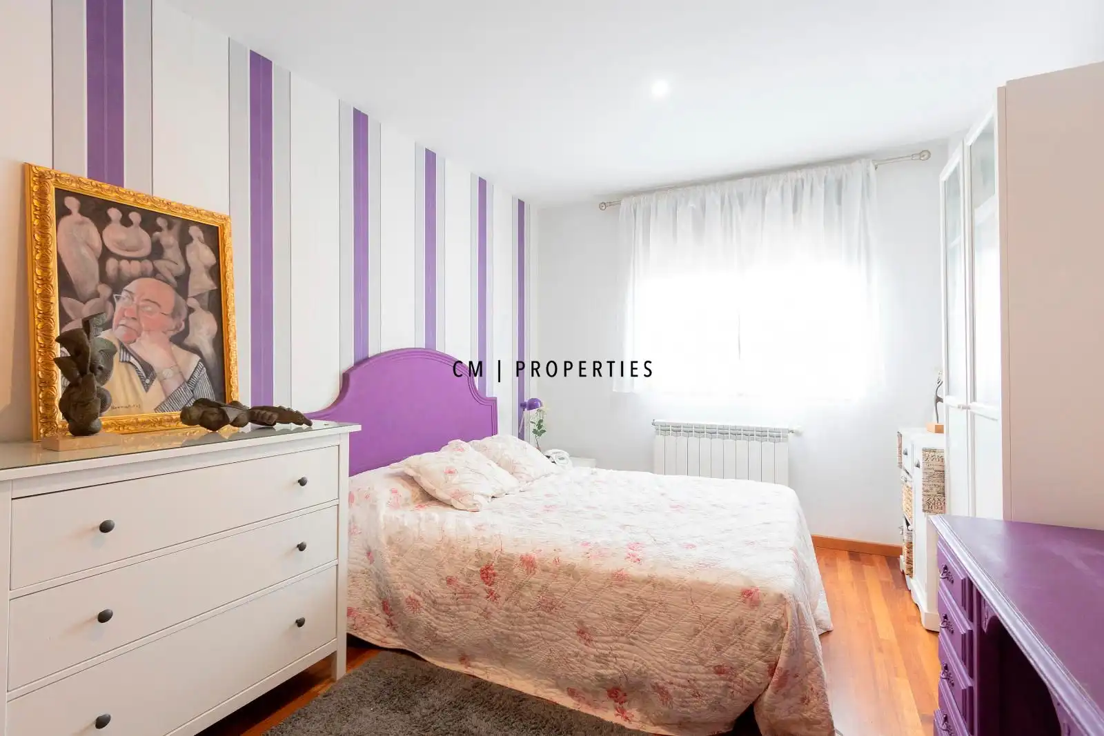 Habitación de Casa adosada de alquiler en Bétera con Aire acondicionado, Calefacción y Parquet