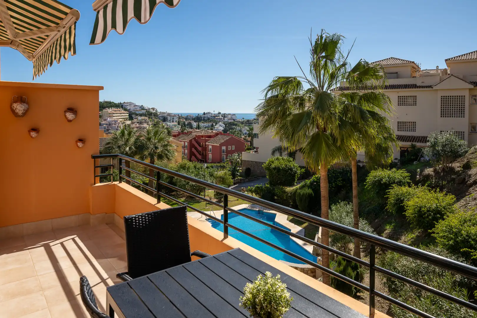 Terrassa de Dúplex en venda en Mijas amb Terrassa, Piscina i Moblat