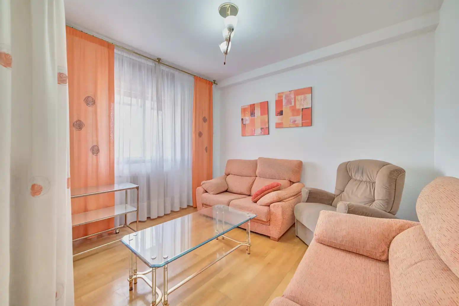 Living room of Flat for sale in  Pamplona / Iruña  with Heating and Terrace