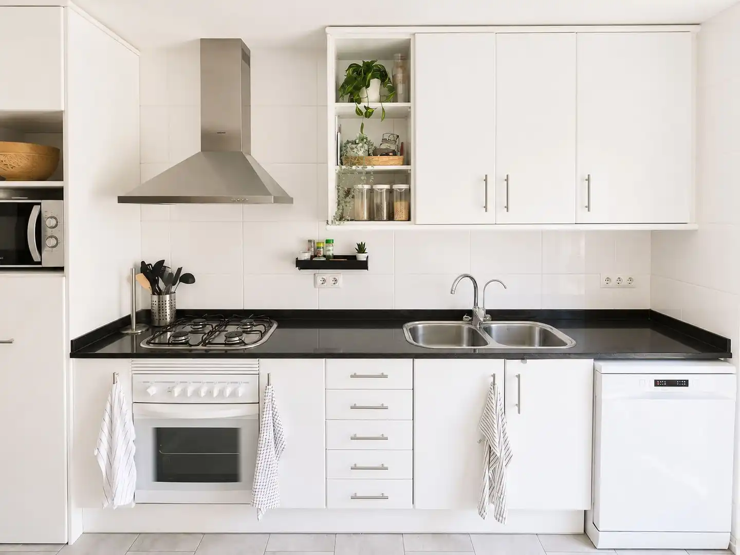 Kitchen of Flat for sale in Mataró  with Air Conditioner, Heating and Parquet flooring