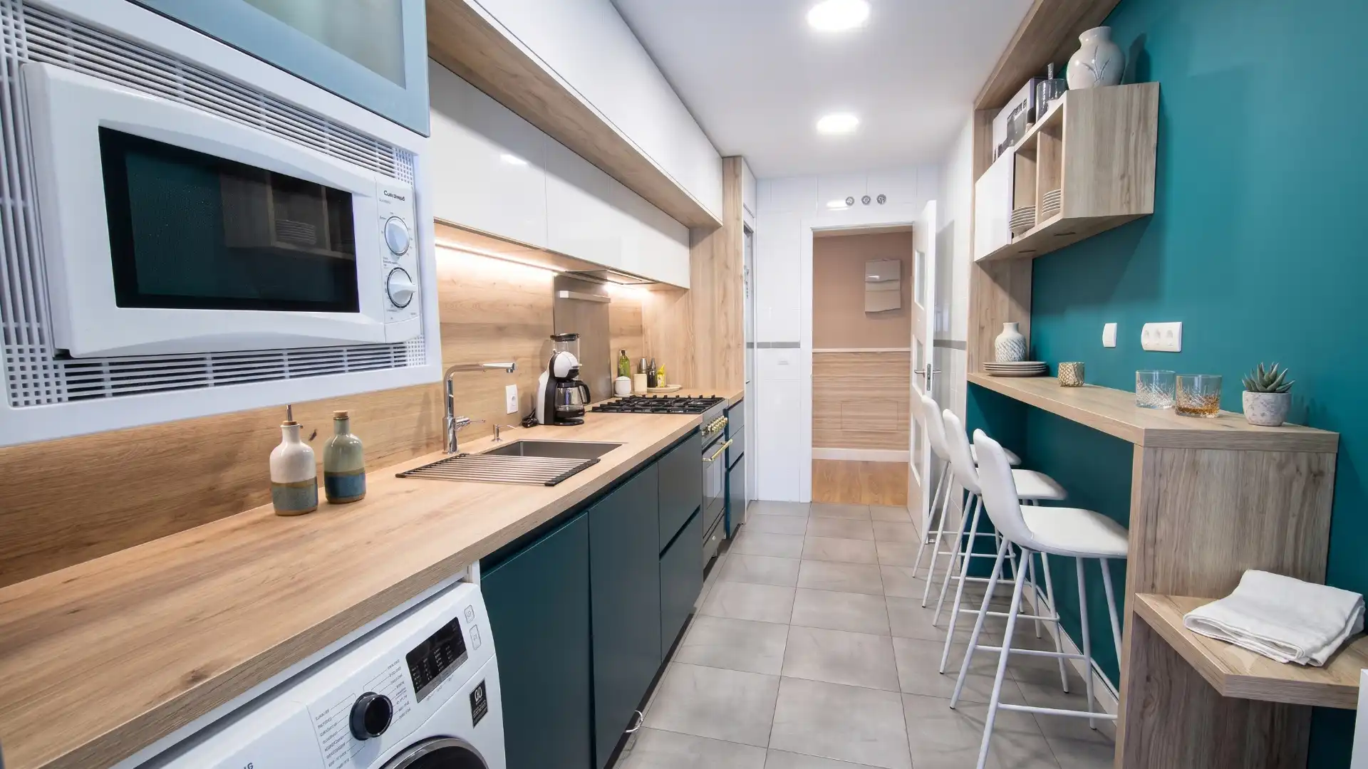 Cocina de Piso en venta en Rivas-Vaciamadrid con Aire acondicionado, Calefacción y Jardín privado
