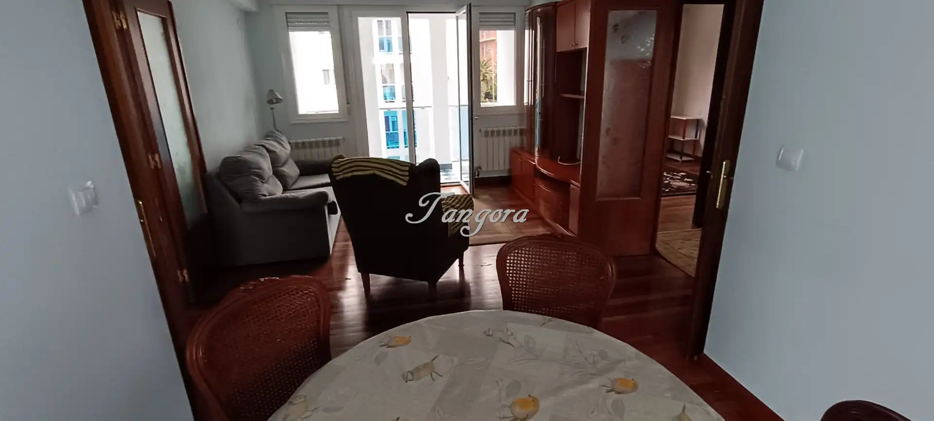 Wohnzimmer von Wohnung zur Miete in Castro-Urdiales mit Heizung, Terrasse und Möbliert