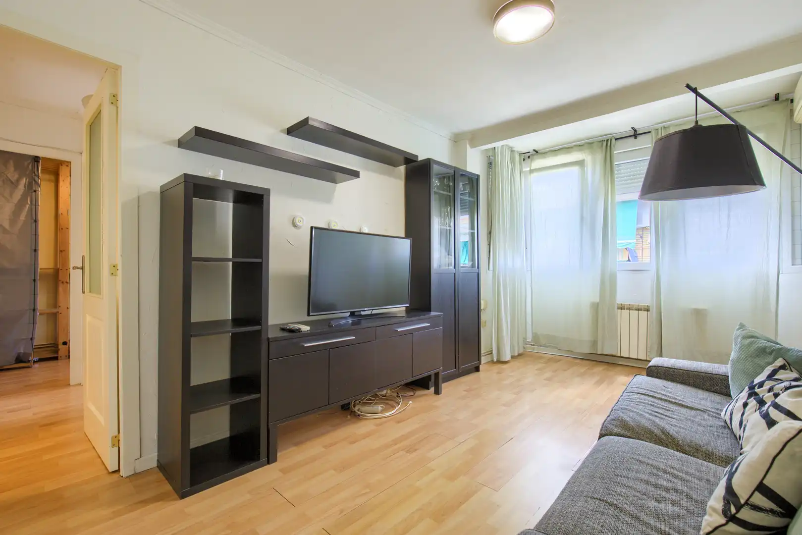Living room of Flat for sale in Getafe  with Air Conditioner, Heating and Furnished