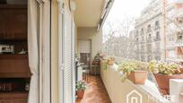Balcony of Flat for sale in  Barcelona Capital  with Air Conditioner, Heating and Parquet flooring