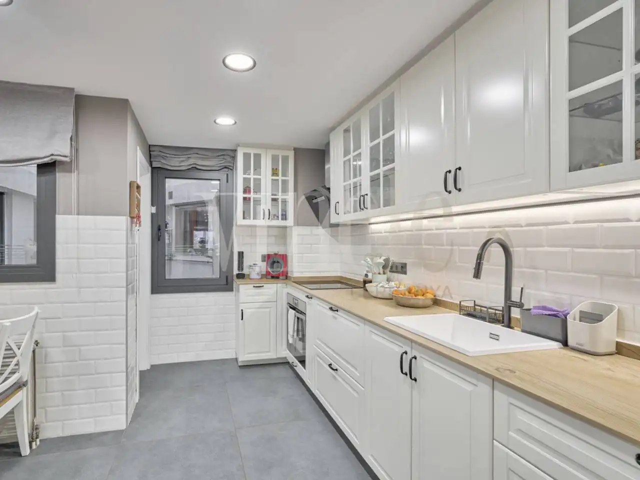 Küche von Maisonette zum Verkauf in Puigcerdà mit Heizung, Parkett und Abstellraum