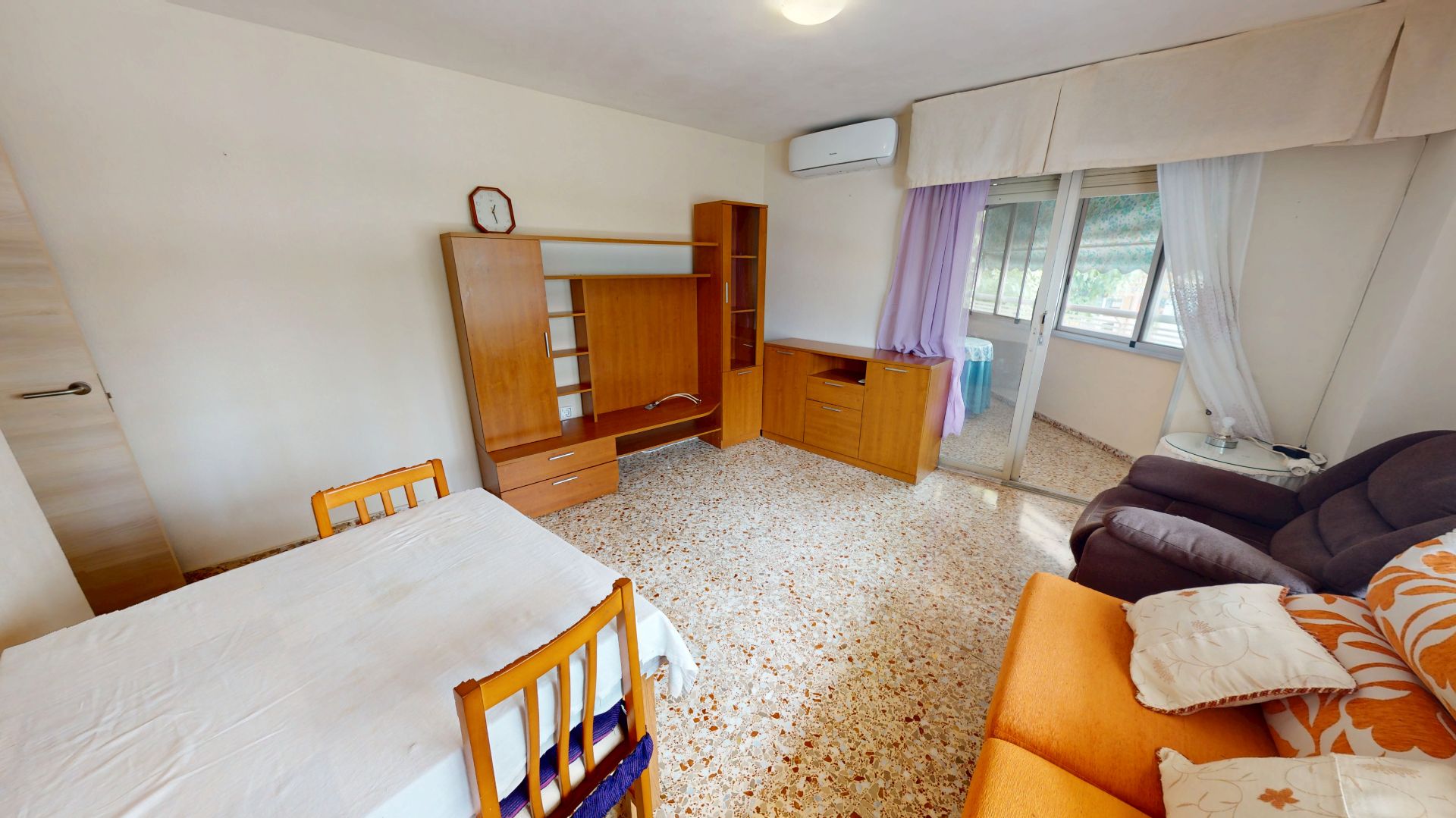 Living room of Flat for sale in Mutxamel  with Air Conditioner and Terrace