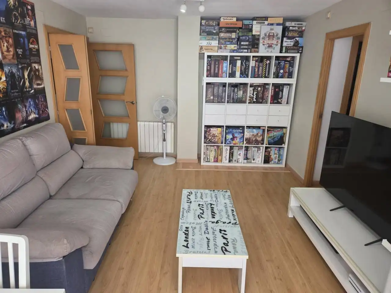 Wohnzimmer von Wohnung zum Verkauf in Cubelles mit Heizung, Parkett und Abstellraum