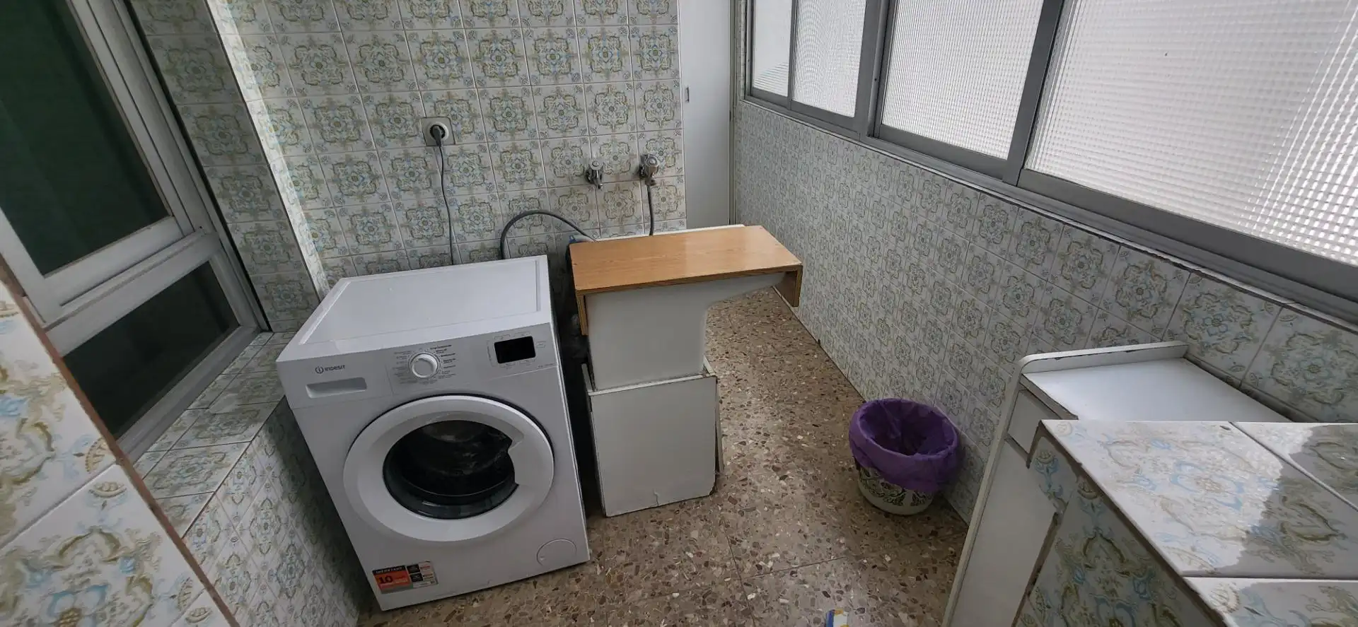 Kitchen of Flat for rent in Albacete  with Air Conditioner, Heating and Furnished