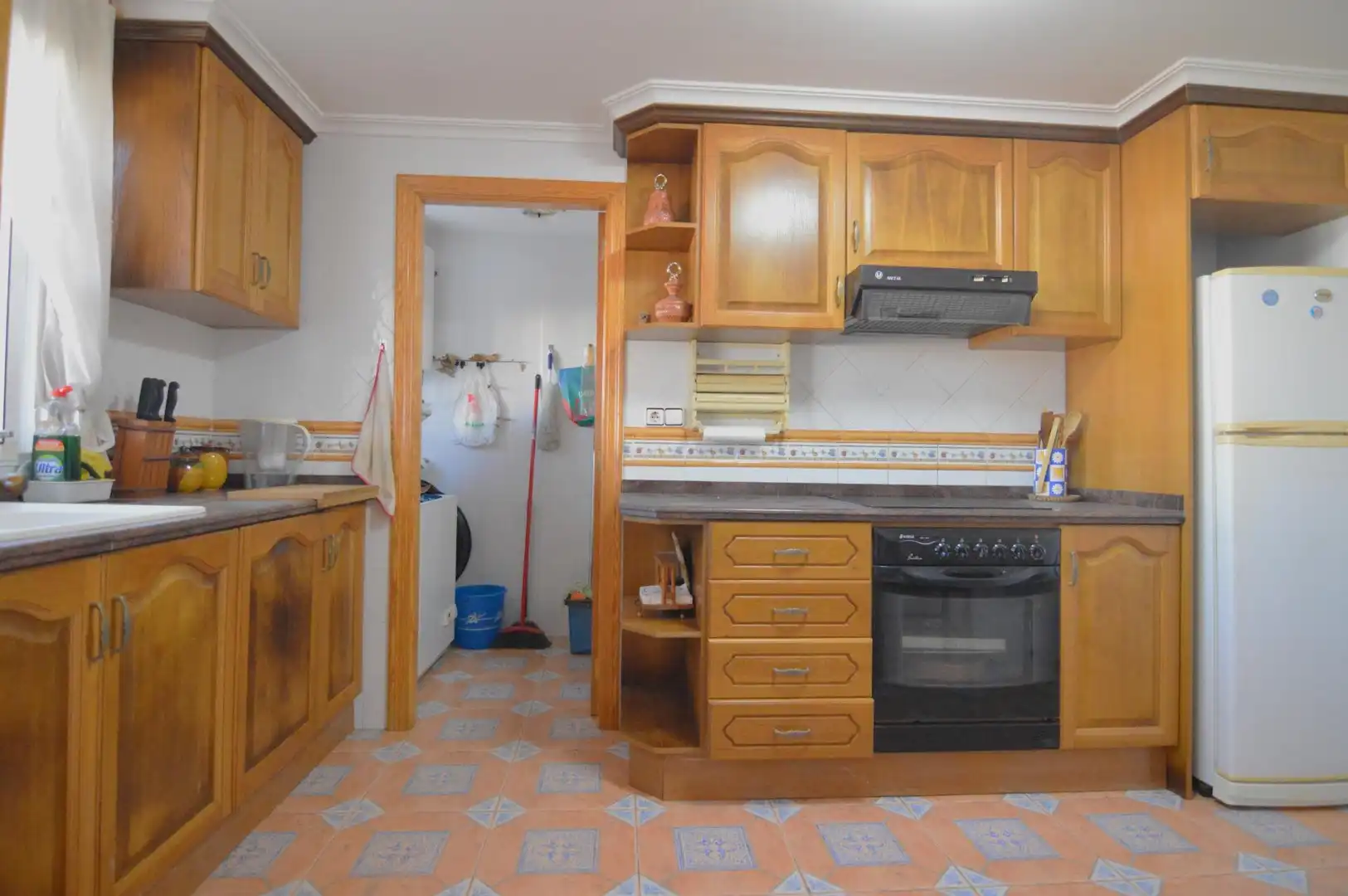 Cocina de Casa adosada en venta en Cullera con Jardín privado, Terraza y Amueblado