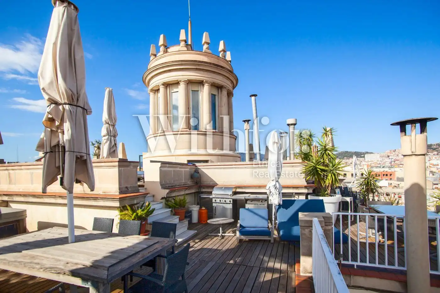Terraza de Ático en venta en Barcelona con Aire acondicionado, Calefacción y Parquet