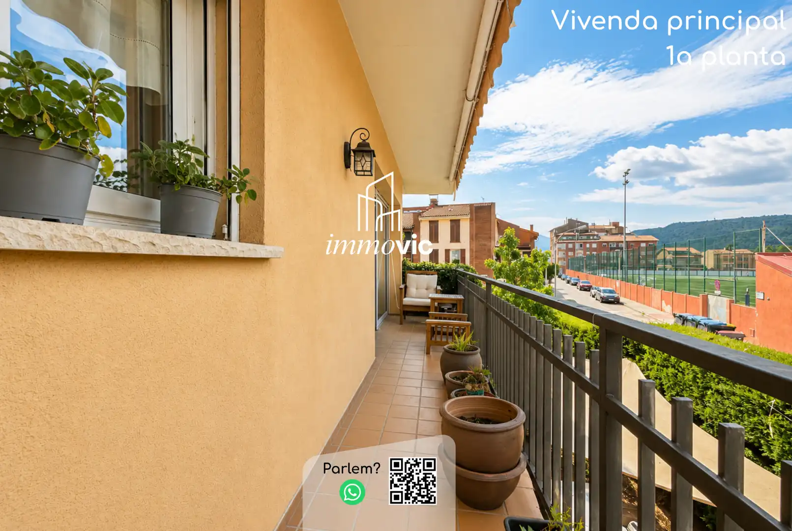 Terraza de Casa o chalet en venta en Centelles con Calefacción, Jardín privado y Parquet
