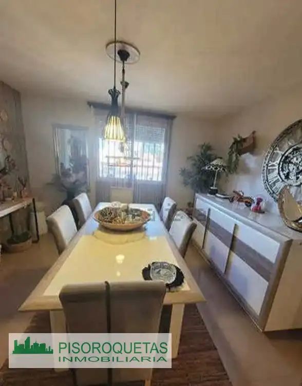 Dining room of Houses for sale in Roquetas de Mar  with Air Conditioner, Private garden and Terrace