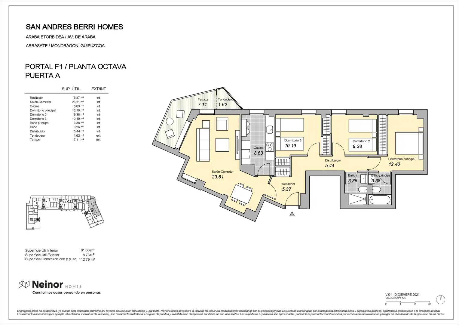 Piso en venta en Avenida Araba, Arrasate / Mondragón