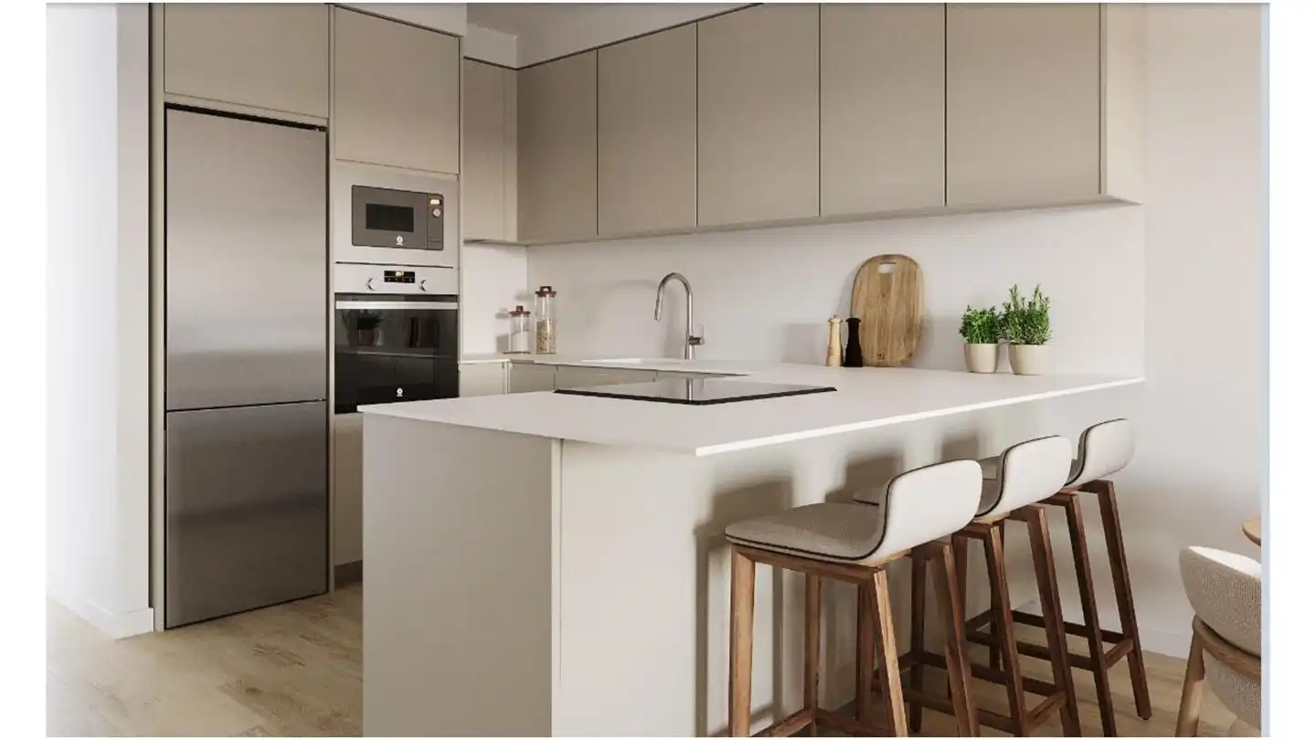 Cocina de Casa o chalet en venta en Argés con Aire acondicionado, Calefacción y Jardín privado