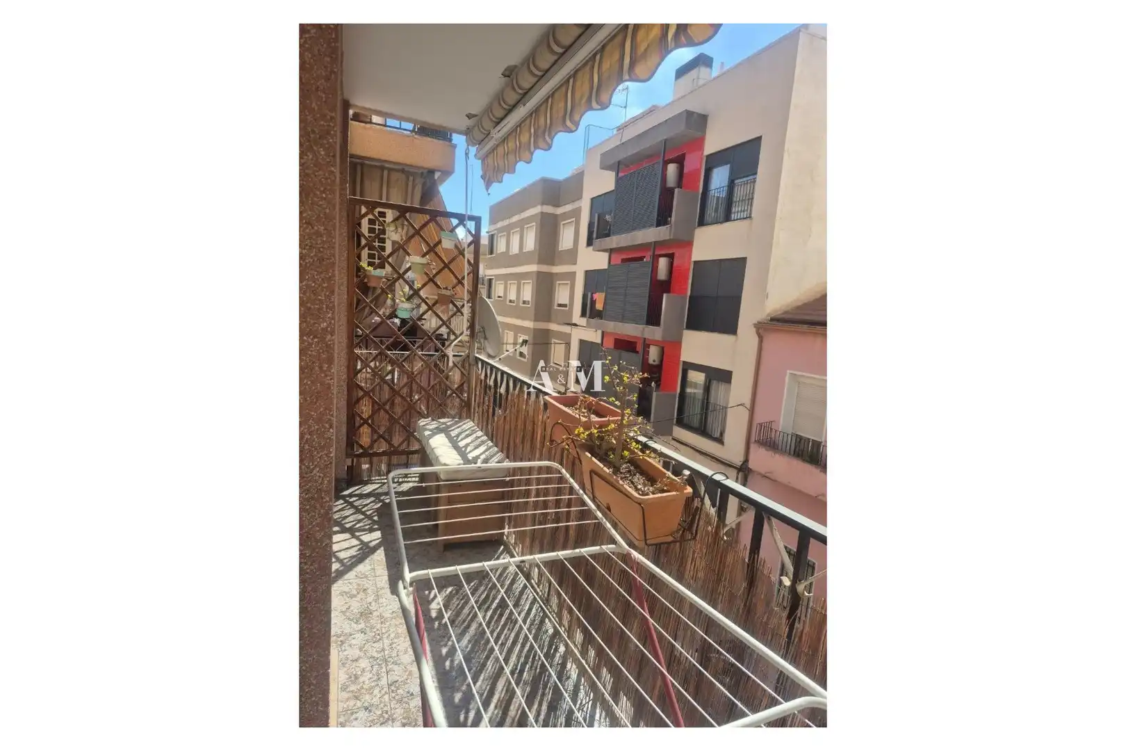 Terrassa de Pis de lloguer en Elche / Elx amb Terrassa, Moblat i Rentadora