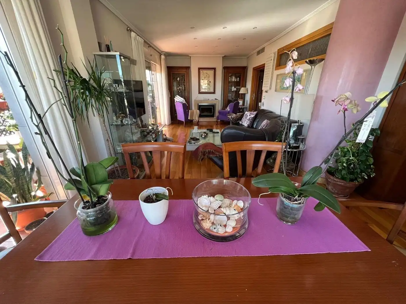 Sala de estar de Ático en venta en Murcia con Aire acondicionado y Trastero