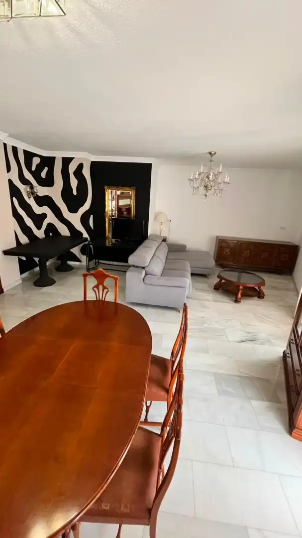 Living room of Flat for rent in Córdoba  with Air Conditioner, Terrace and Furnished