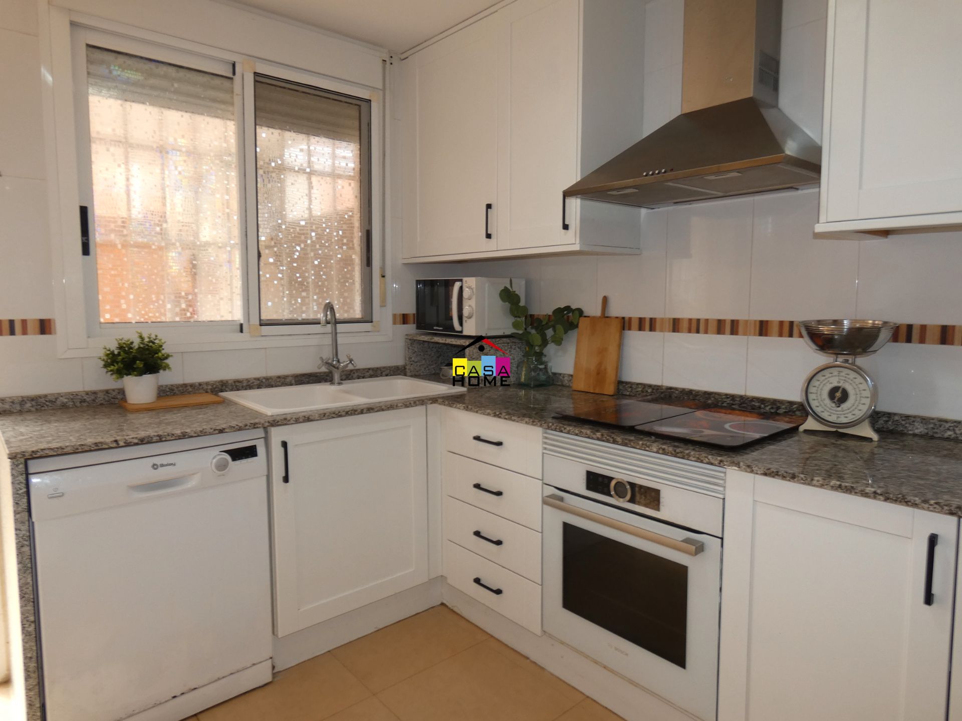 Kitchen of Single-family semi-detached for sale in Almazora / Almassora  with Air Conditioner, Terrace and Furnished