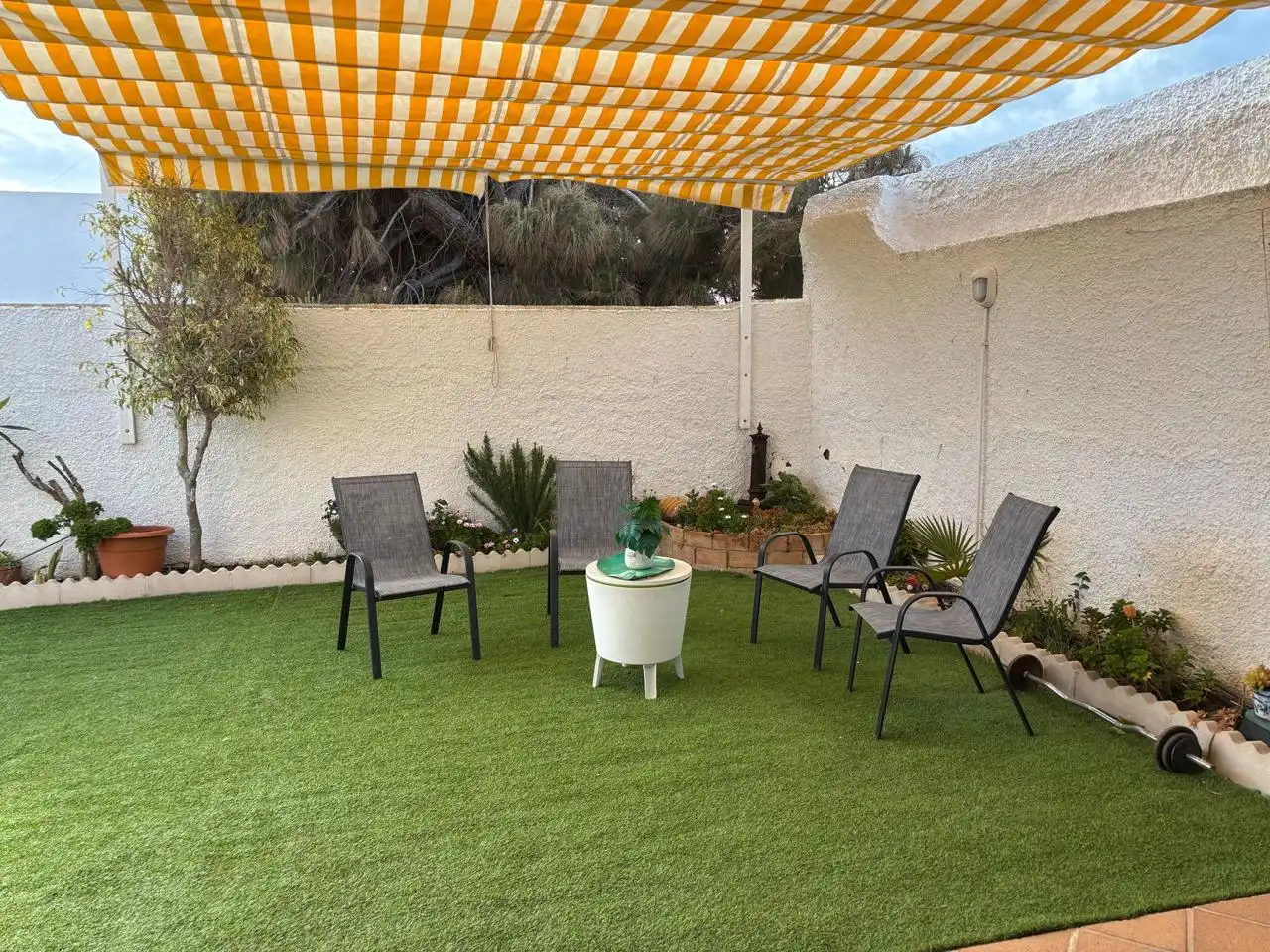 Terraza de Casa o chalet en venta en La Manga del Mar Menor con Aire acondicionado, Calefacción y Jardín privado