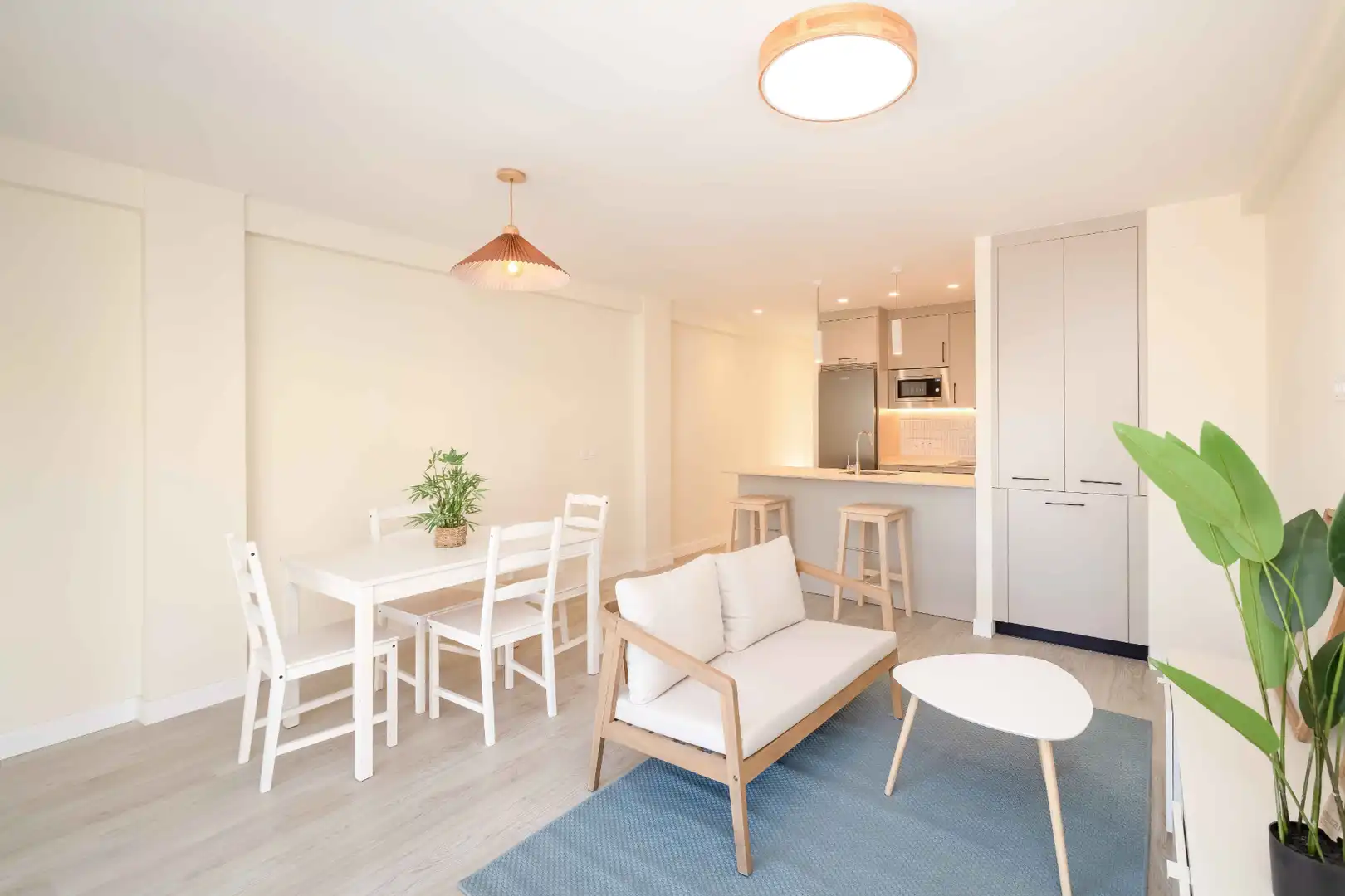 Wohnzimmer von Wohnung zum Verkauf in Málaga mit Klimaanlage, Heizung und Terrasse