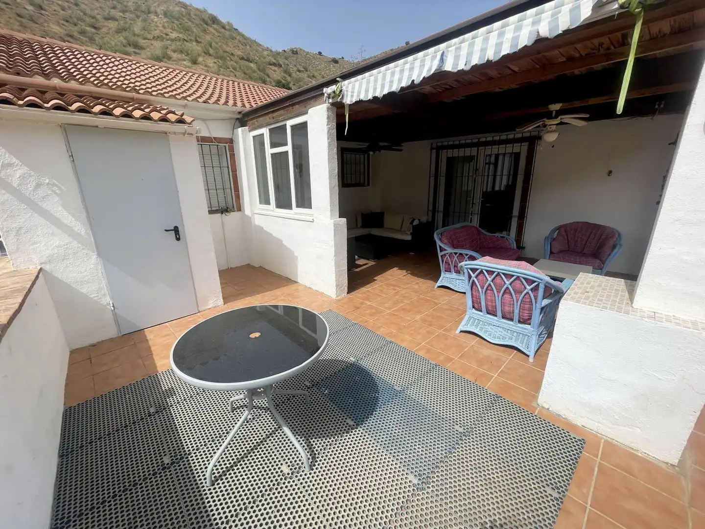 Terrace of Country homes for sale in Álora  with Air Conditioner, Private garden and Terrace