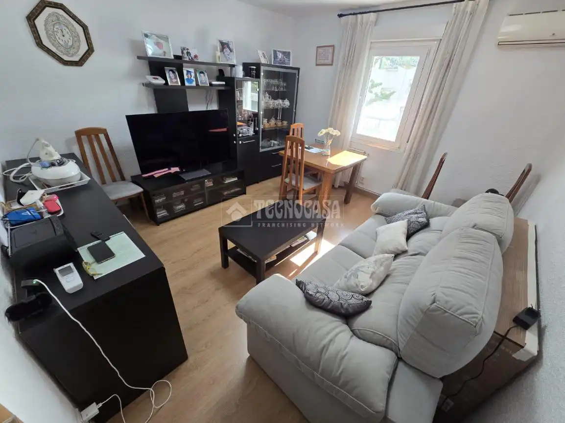 Sala de estar de Piso en venta en  Madrid Capital con Aire acondicionado y Calefacción