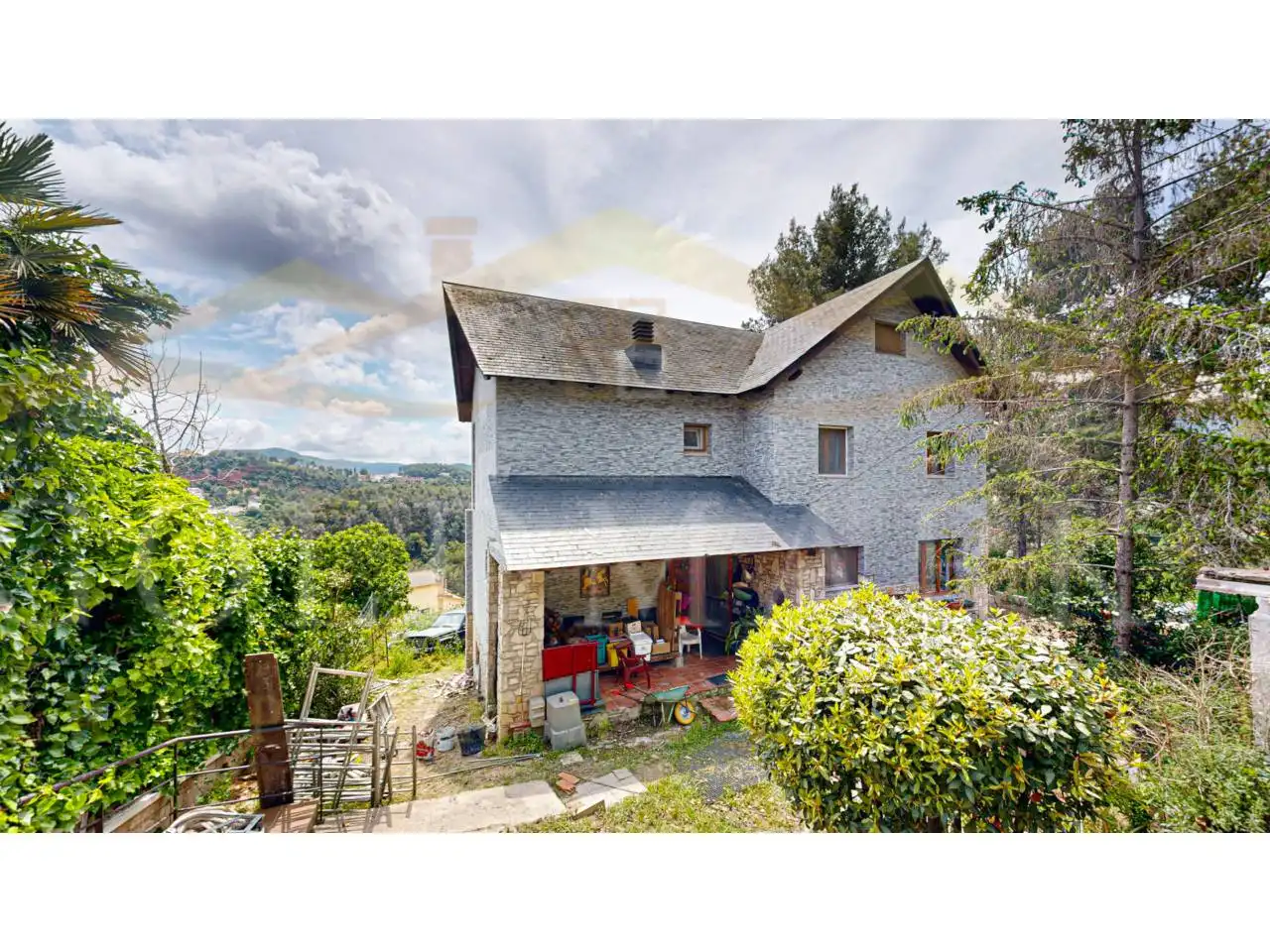 Exterior view of Houses for sale in Corbera de Llobregat  with Private garden, Terrace and Swimming Pool