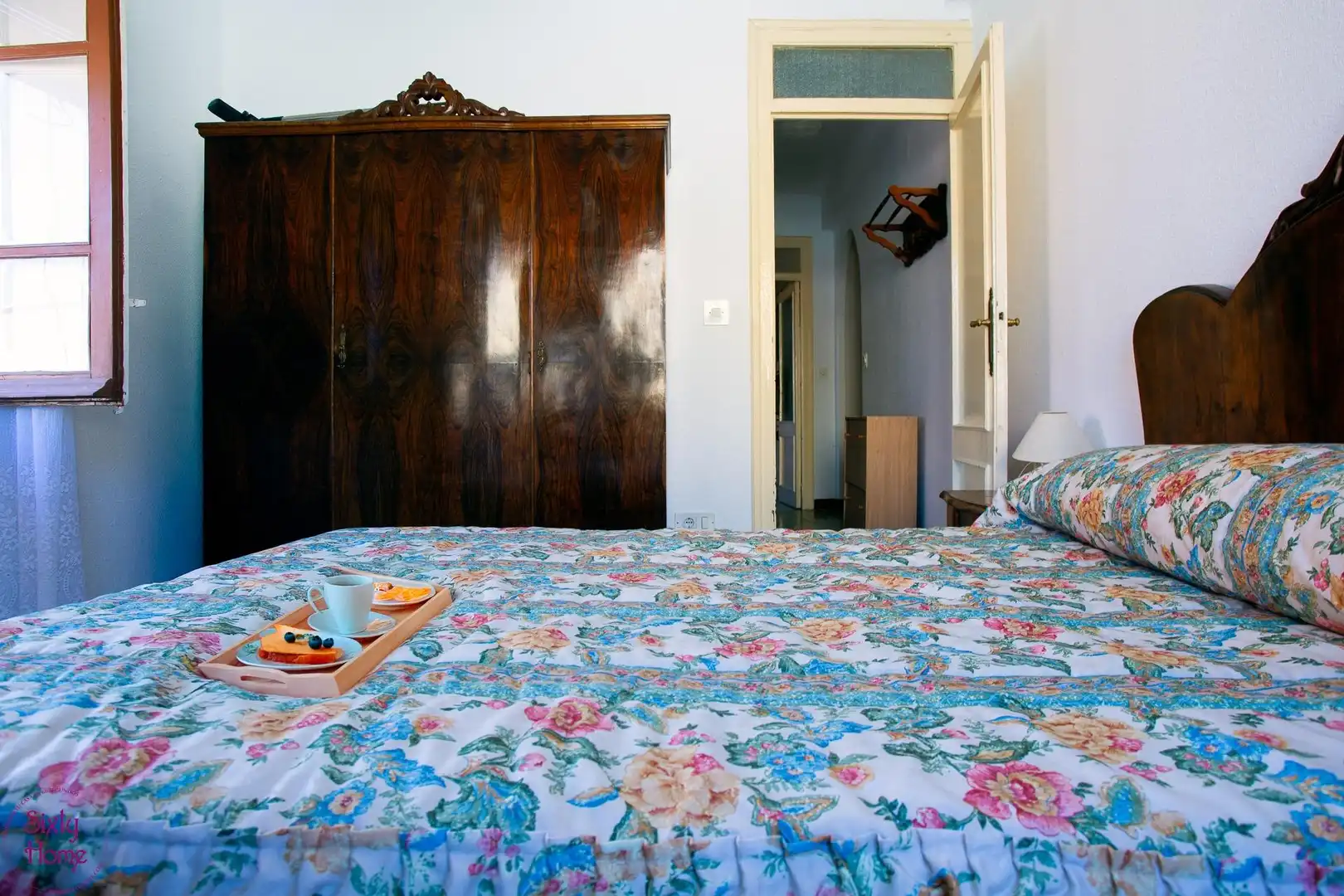 Dormitori de Casa o xalet en venda en Andorra (Teruel) amb Jardí privat, Traster i Moblat