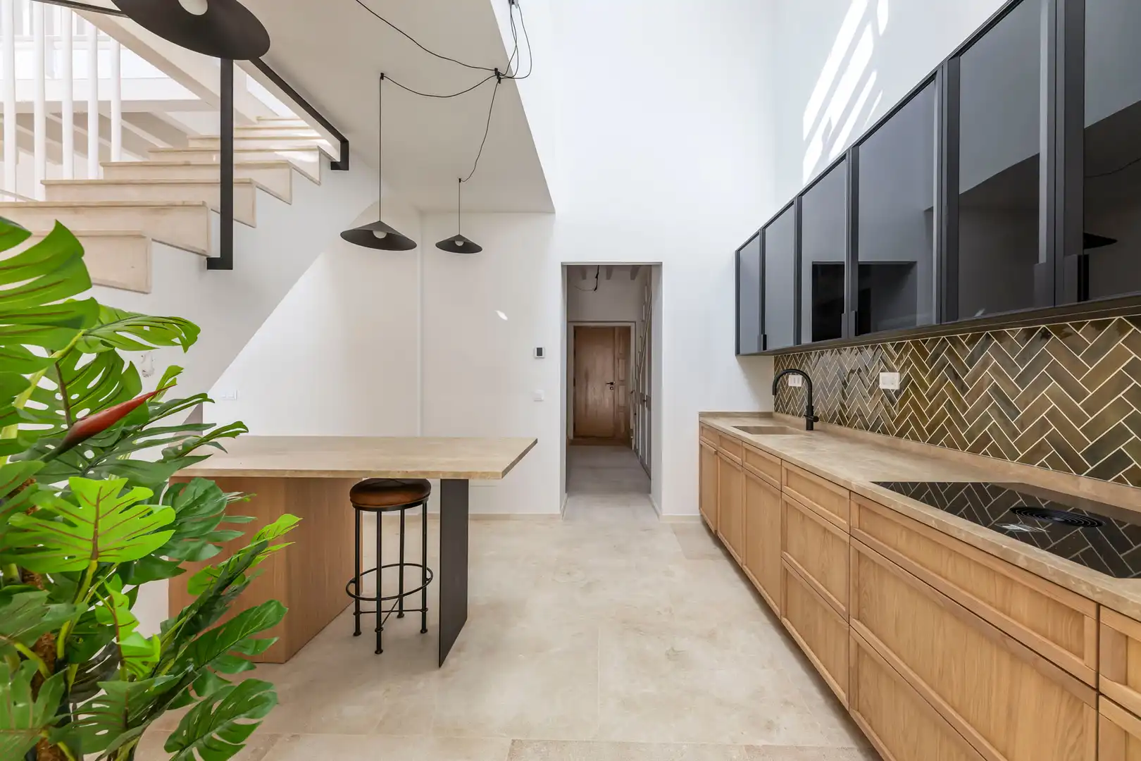 Cocina de Casa adosada en venta en Santa María del Camí con Aire acondicionado, Jardín privado y Terraza