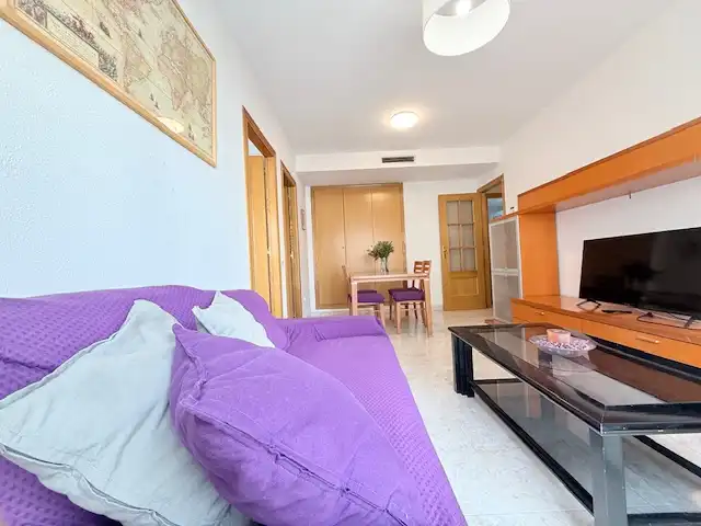 Sala de estar de Piso en venta en Castellón de la Plana / Castelló de la Plana con Aire acondicionado