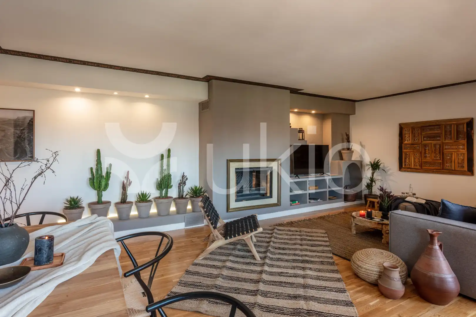 Living room of Apartments for rent in Madrid  with Air Conditioner, Heating and Terrace