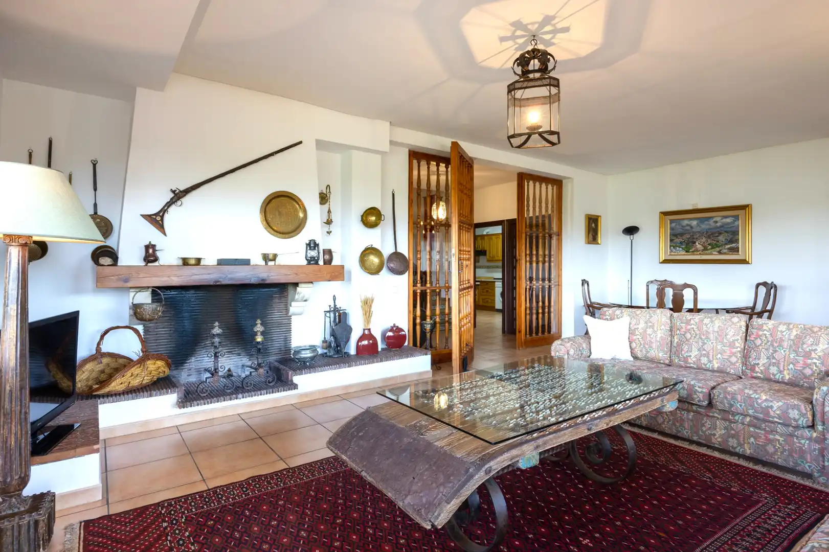 Living room of Houses for sale in Toledo  with Air Conditioner, Heating and Private garden