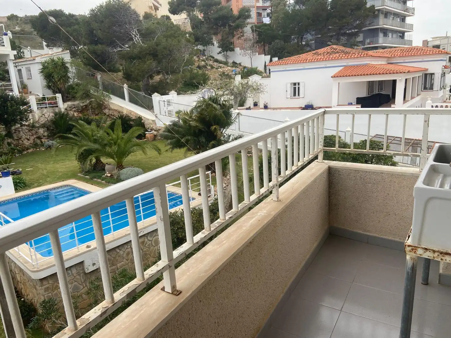 Terrasse von Maisonette zum Verkauf in Cullera mit Klimaanlage, Terrasse und Abstellraum