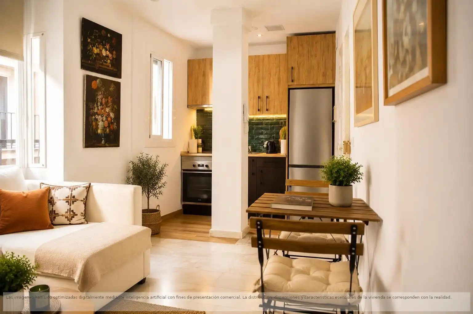 Sala de estar de Dúplex en venta en Sevilla