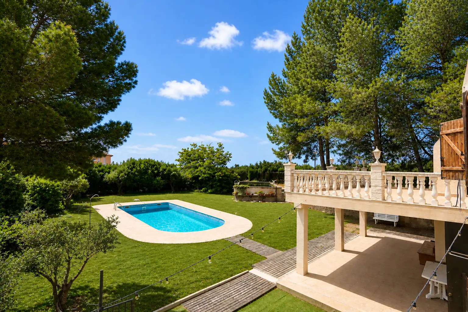 Piscina de Casa o chalet en venta en Riudecanyes con Jardín privado, Terraza y Trastero
