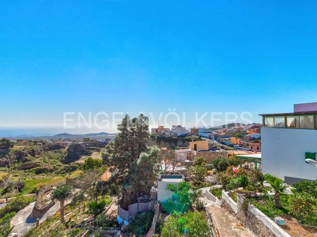 Exterior view of Houses for sale in Granadilla de Abona  with Terrace and Furnished
