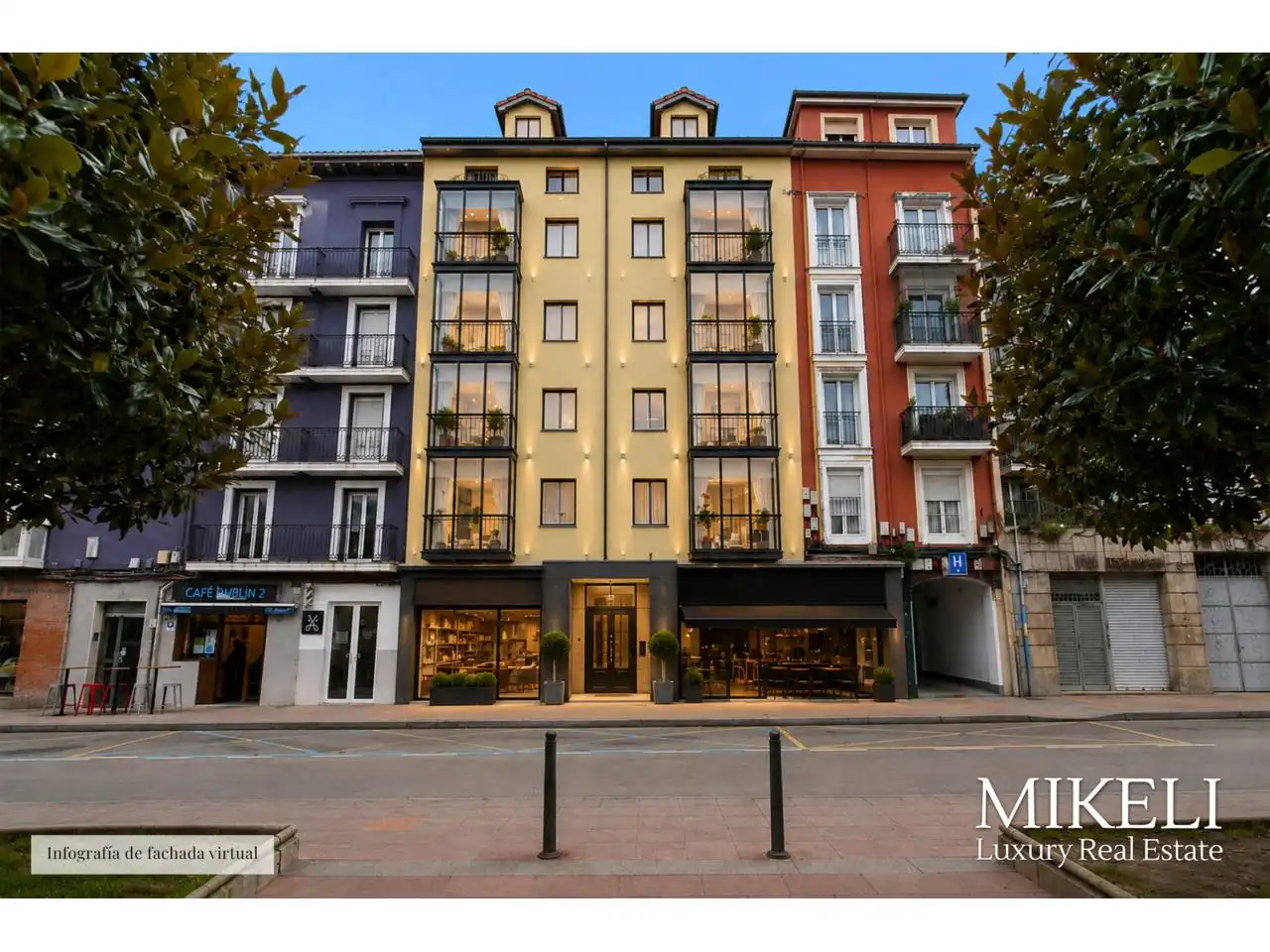 Vista exterior de Edificio en venta en Santander