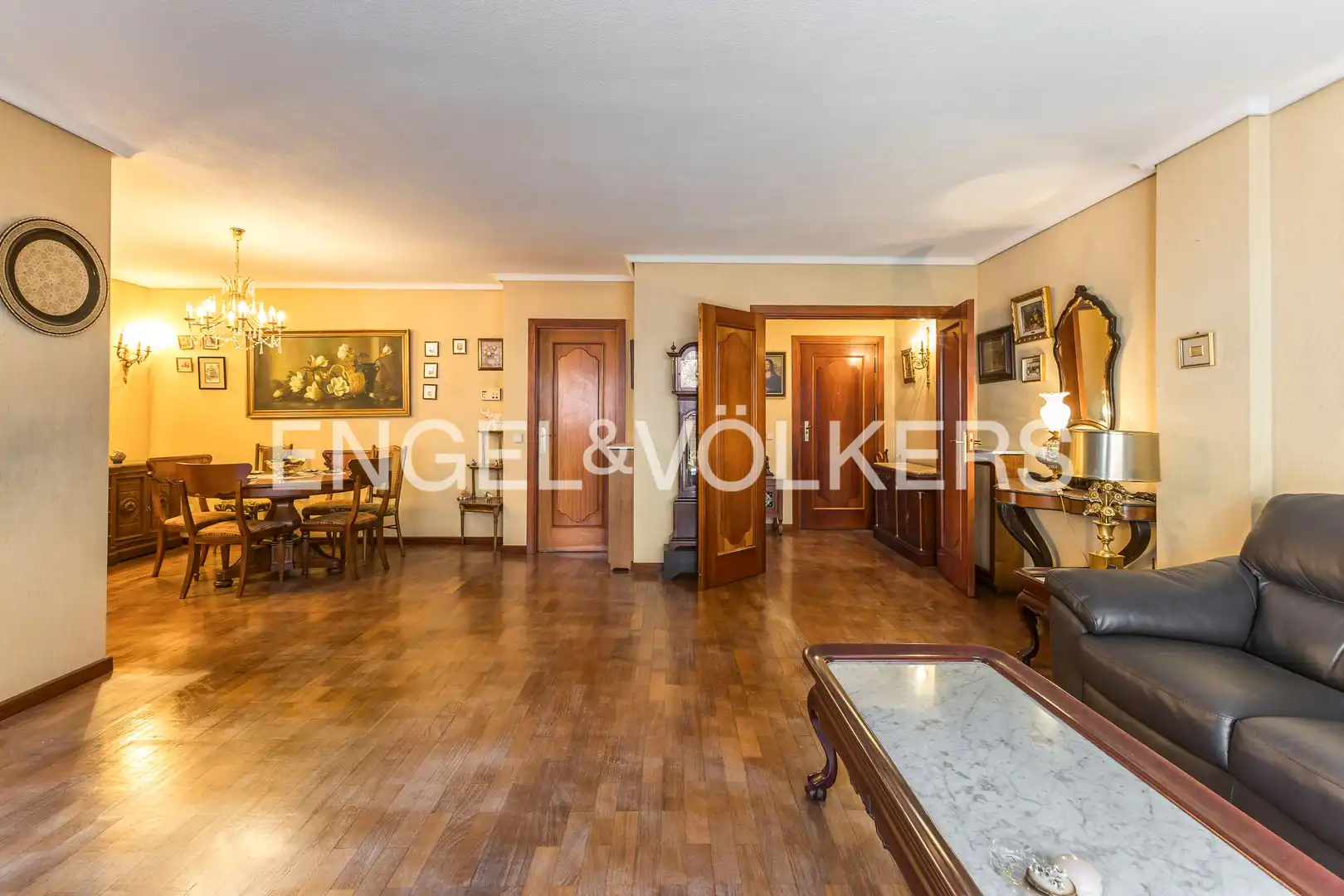 Wohnzimmer von Wohnung zum Verkauf in Madrid mit Heizung, Parkett und Abstellraum