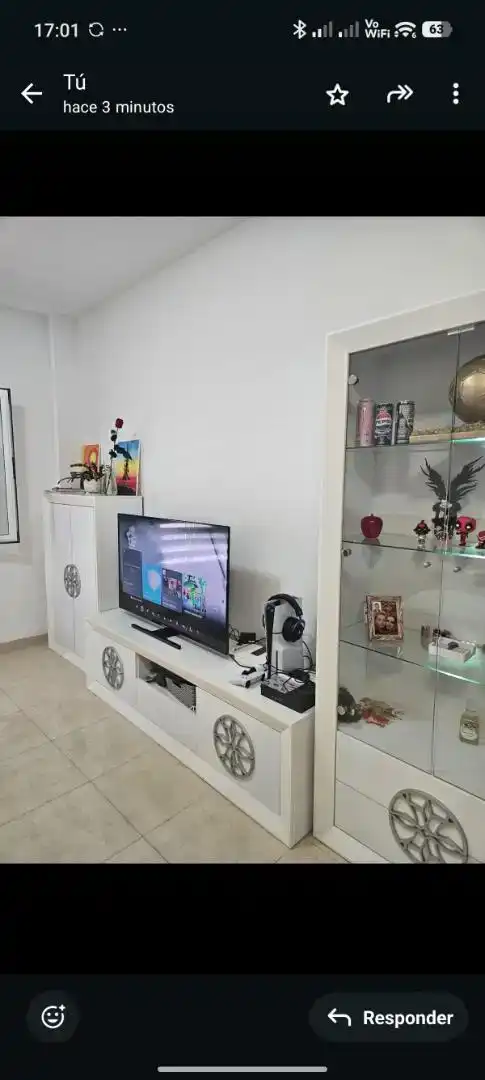Living room of Flat for sale in Roquetas de Mar ciudad