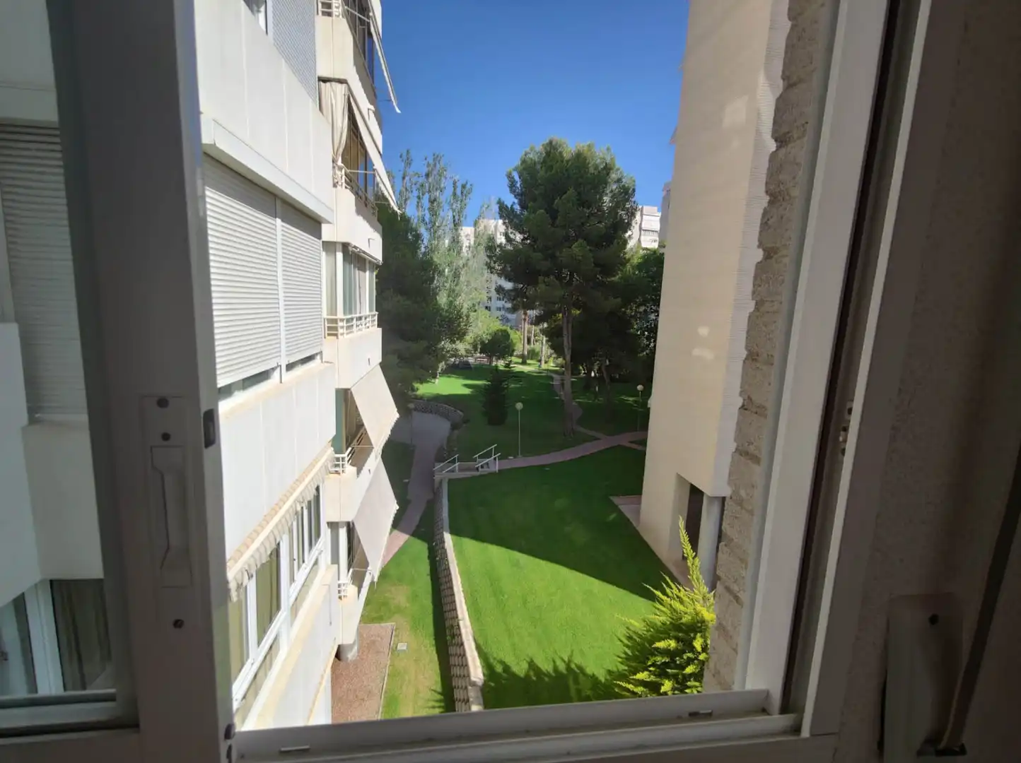 Jardí de Apartament de lloguer en Alicante / Alacant amb Aire condicionat, Calefacció i Terrassa