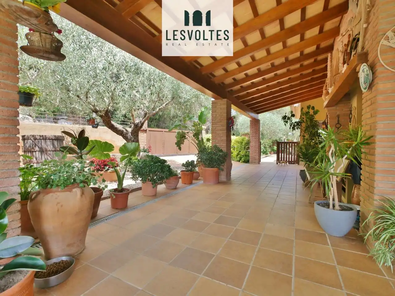Exterior view of Houses for sale in Mont-ras  with Air Conditioner, Heating and Private garden