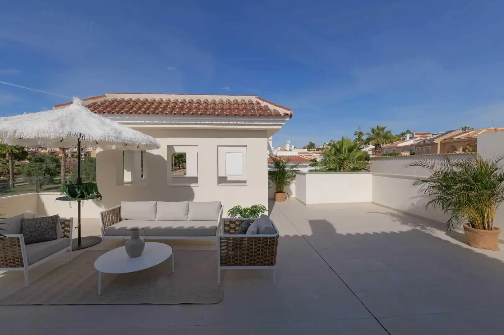 Terraza de Casa o chalet en venta en Rojales con Jardín privado, Terraza y Piscina